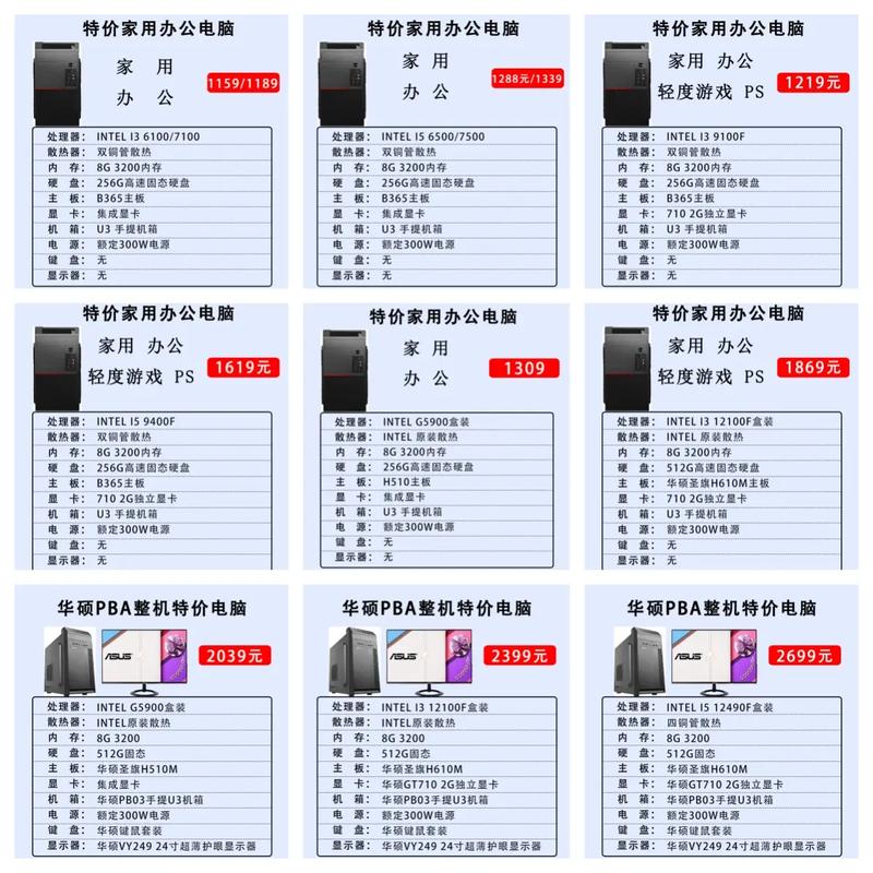 近期硬件最低价入手，组装电脑能节省多少成本？