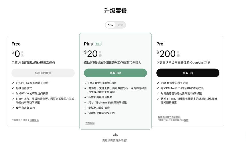 购买GPT付费版，难道不想解锁更多智能功能吗？