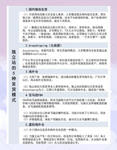 独立站官方发货现在有吗？深度解析不同发货模式与物流选择优缺点？