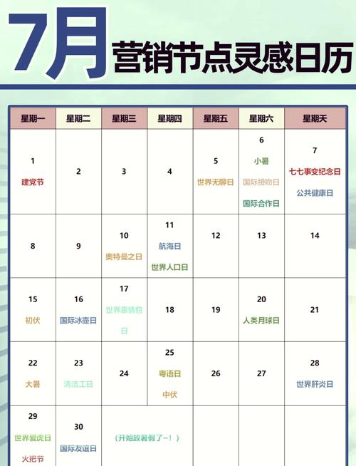独立站卖装饰品，7月活动日历能帮我省下3000元营销费吗？